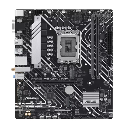 Attēls no ASUS PRIME H610M-A WIFI Intel H610 LGA 1700 micro ATX