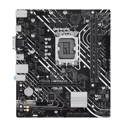 Изображение ASUS PRIME H610M-D Intel H610 LGA 1700 micro ATX