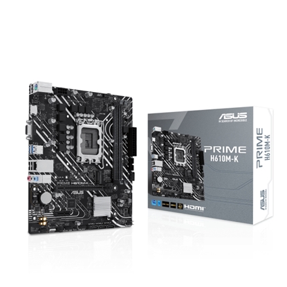Picture of ASUS Prime H610M-K Intel H610 LGA 1700 micro ATX