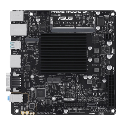 Изображение ASUS PRIME N100I-D D4 NA (integrated CPU) mini ITX