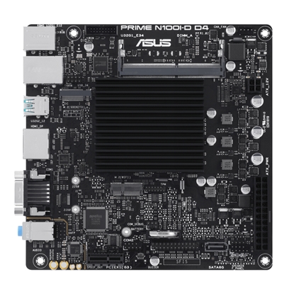 Attēls no ASUS PRIME N100I-D D4 NA (integrated CPU) mini ITX