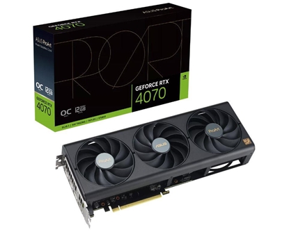 Picture of ASUS ProArt-RTX4070-O12G NVIDIA GeForce RTX 4070 12 GB GDDR6X