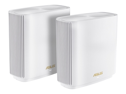 Attēls no ASUS ZenWiFi AX (XT9) AX7800 2er Set Weiß Tri-band (2.4 GHz / 5 GHz / 5 GHz) Wi-Fi 6 (802.11ax) White 4 Internal