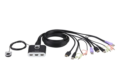 Picture of ATEN CS692 KVM switch Black