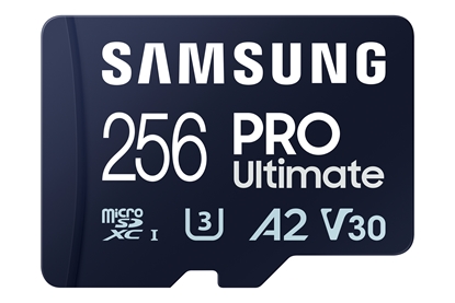 Attēls no Atmiņas karte Samsung MicroSDXC 256GB PRO Ultimate with Adapter
