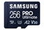 Picture of Atmiņas karte Samsung MicroSDXC 256GB PRO Ultimate with Adapter