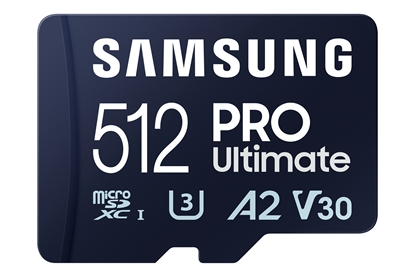 Picture of Atmiņas karte Samsung MicroSDXC 512GB PRO Ultimate with Adapter