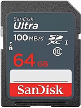 Picture of Atmiņas karte Sandisk Ultra SDXC 64GB