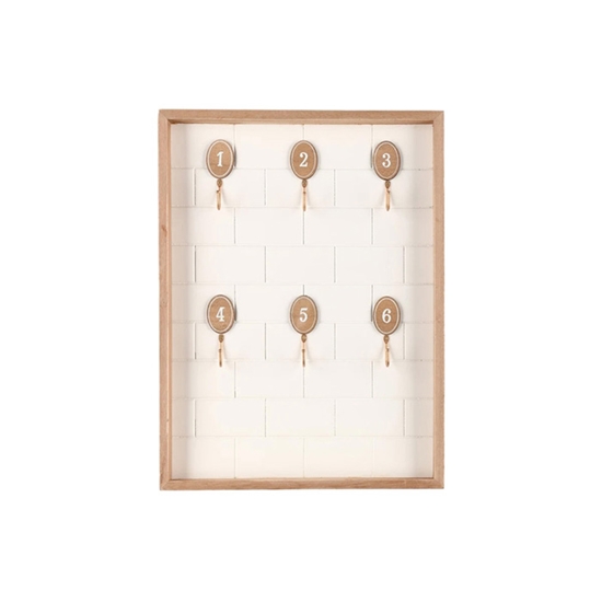 Изображение Atslēgu pakaramais 4Living 6-āķi