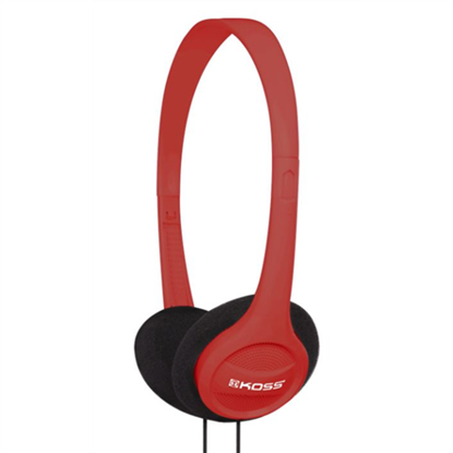 Изображение Ausinės Koss  KPH7r  Headphones  Wired  On-Ear  Red