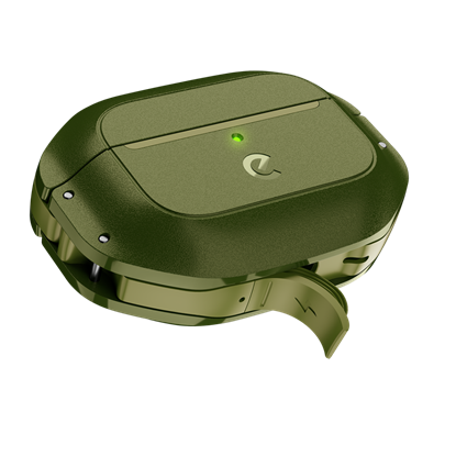 Изображение Ausinių priedas Keybudz Element Series for AirPods Pro 2 - Forest Green