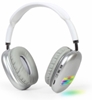 Изображение Austiņas Gembird BT Stereo Headset with LED Light Effect White