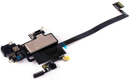 Attēls no Ausu skaļruņa moduļa un sejas ID sensora tuvuma gaismas lokanā kabeļa kompleks preks iPhone Xs Max 6,5 collu Originals