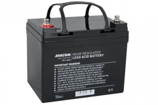 Picture of AVACOM BATERIE 12V 34AH M6 DEEPCYCLE (PBAV-12V034-M6AD)