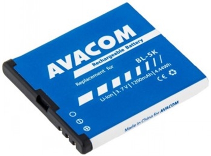 Picture of AVACOM BATTERY FOR MOBILE PHONE NOKIA C7-00 LI-ION 3,7V 1200MAH (REPLACEMENT BL-5K)