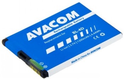 Attēls no AVACOM BATTERY FOR MOBILE PHONE NOKIA E7, N8 LI-ION 3,7V 1200MAH (REPLACEMENT BL-4D)