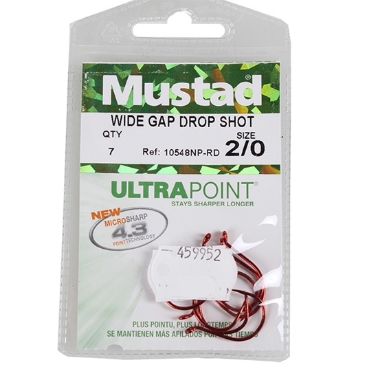 Picture of Āķi Dropšota Mustad Double Wide 7gab. RD #2/0