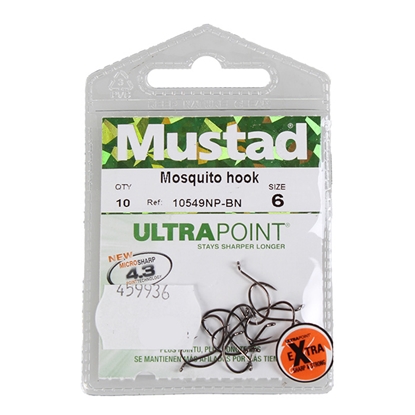 Attēls no Āķis Mustad Mosquito 10gab.
