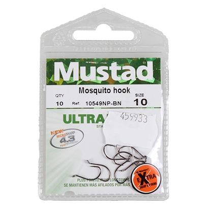 Attēls no Āķis Mustad Mosquito 10gab.