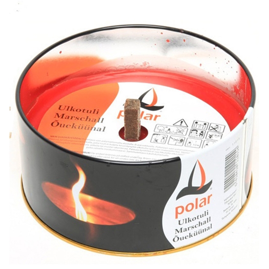 Picture of Āra svece d15.5xh7.5cm 10h