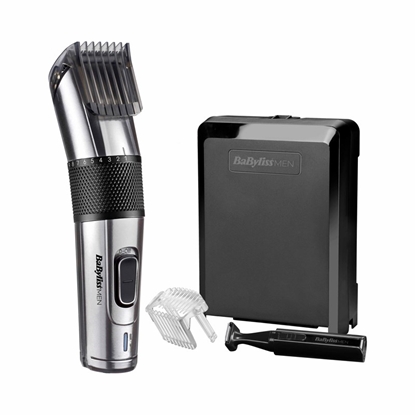 Attēls no BaByliss E977E hair trimmers/clipper Black, Stainless steel 26