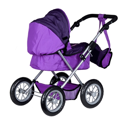 Picture of Doll pram BAYER Design 13112AA Trendy deep Purple