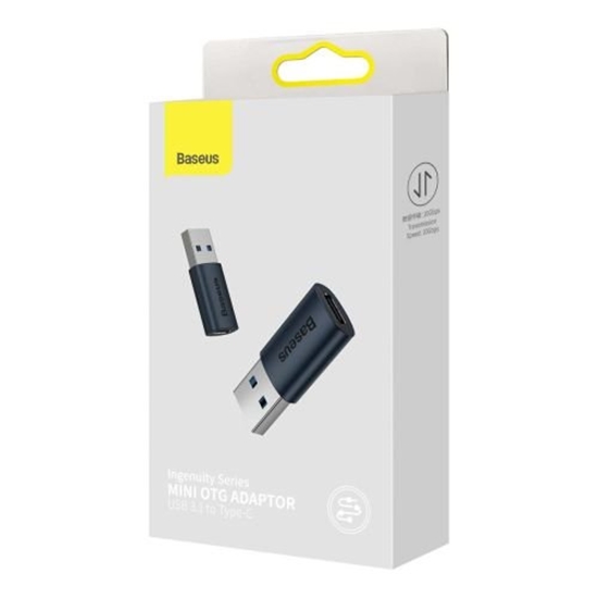 Picture of Adapteris Baseus Ingenuity Mini OTG USB- A - USB Type-C