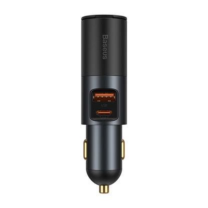 Attēls no Baseus Share Together Car Charger PD / 120W / 1x USB / 1x USB-C