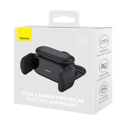 Attēls no Baseus SUGP010001 Car Cannon Pro Solar Electric phone holder