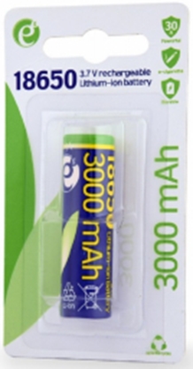 Attēls no Baterija Energenie Lithium-ion 18650 (10C) 3000 mAh