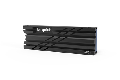 Attēls no be quiet! MC1 Solid-state drive Heatsink/Radiatior Black 1 pc(s)