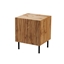 Изображение Bedside table 2 pcs. JUNGLE 53.5x40.5x44 oak wotant + black legs