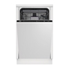 Изображение BEKO Built-In Dishwasher BDIS38120Q, Energy class E, Width 45 cm, Aqualntense, 8 programs, 3rd drawer, Led Spot