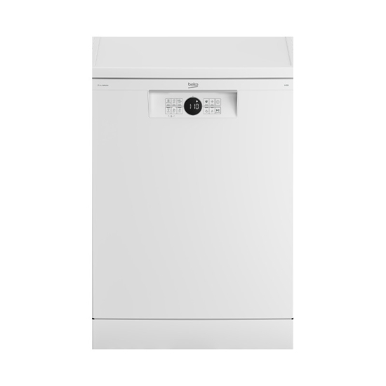 Picture of BEKO Freestanding Dishwasher BDFN26520WQ, Energy class E, Width 60 cm, AquaIntense, 3rd drawer, White