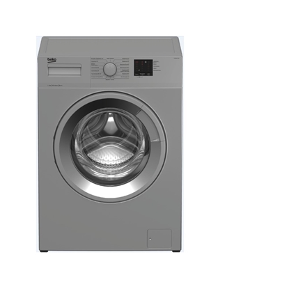 Attēls no BEKO Washing machine WUE6511SS, 6 kg, 1000 rpm, Energy class D, Depth 44 cm, Inverter motor, Grey