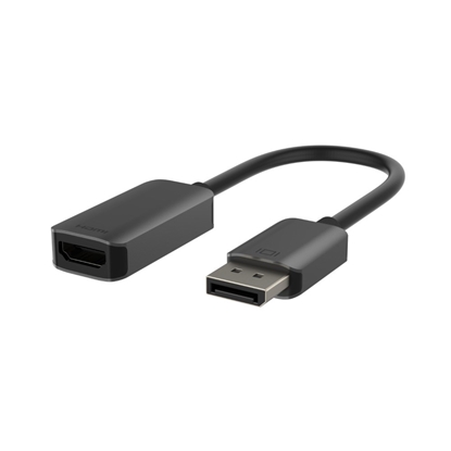 Picture of Belkin AVC011btSGY-BL 0.22 m DisplayPort HDMI Black