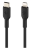 Picture of Belkin Lightning/USB-C Cable 1m PVC, mfi certified, black