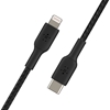 Picture of Belkin Lightning/USB-C Cable 2m braided, mfi cert., black