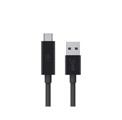 Attēls no Belkin USB-A - USB-C, 0.9m USB cable USB 3.2 Gen 2 (3.1 Gen 2) USB A USB C Black