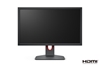 Picture of BenQ ZOWIE XL2411K - eSports - XL-K Series - LED monitor - gaming - 24" - 1920 x 1080 Full HD (1080p) @ 144 Hz - TN - 320 cd / m² - 1000:1 - 1 ms - 3xHDMI, DisplayPort - grey, red