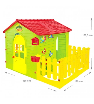 Изображение Bērnu dārza mājiņa 1,69x1,2x1,2 cm 10839