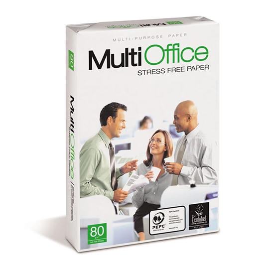 Изображение Biroja papīrs Multioffice A4 80g/m2, 500-lapas