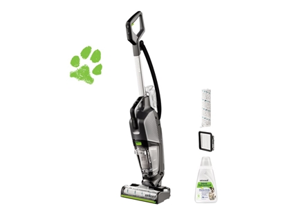 Изображение Bissell | All-in one Multi-Surface Cleaner | 3527N Crosswave HydroSteam Pet Select | Corded operating | Washing function | 1100 W | N/A V | Titanium/Black/Silver/Lime