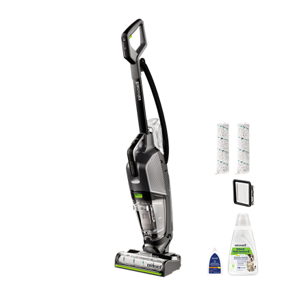 Picture of Bissell | All-in One Multi-Surface Cleaner | Crosswave HydroSteam Pet Pro | Corded operating | Washing function | 1100 W | Grey | Warranty 24 month(s)