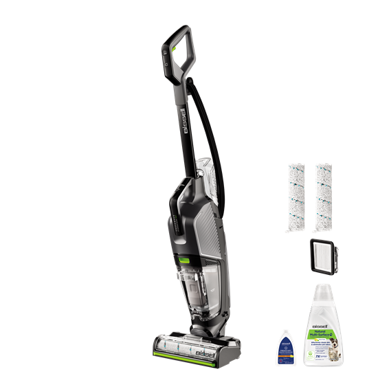 Изображение Bissell | All-in One Multi-Surface Cleaner | Crosswave HydroSteam Pet Pro | Corded operating | Washing function | 1100 W | Grey | Warranty 24 month(s)