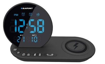 Picture of Blaupunkt CR85BK alarm clock Digital alarm clock Black