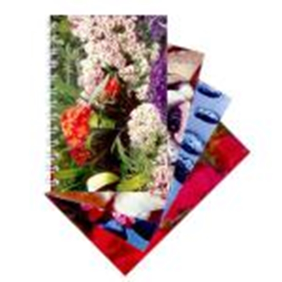 Picture of Bloknots A7/40 lapas rūtiņu ar spirāli