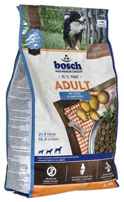 Picture of BOSCH Adult Fish and Potato - dry dog food - 3 kg