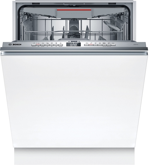Изображение BOSCH Built-In Dishwasher SMV4HVX00E, Energy class E, 60 cm,  EcoSilence, AquaStop, 6 programs, Home Connect, 3rd drawer, Led Spot