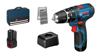 Attēls no Bosch GSB 12V-15 Professional Cordless Combi Drill